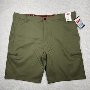 Wrangler Outdoor Cargo Shorts Stretch Green Men's Size 46